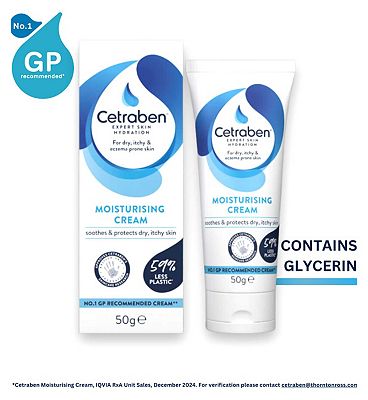 Click to view product details and reviews for Cetraben Moisturising Body And Face Cream 50g.
