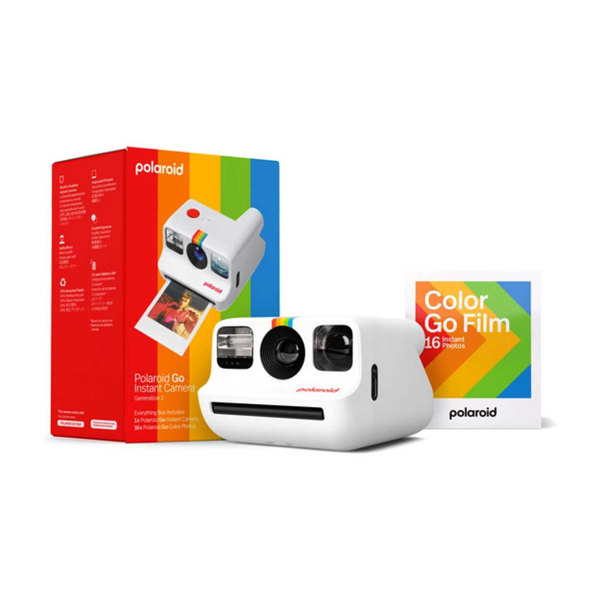 Polaroid Eb Go Gen 2 Camera White Multicolor