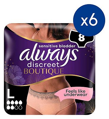 Always Discreet Boutique Rosie Large 8 Bundle