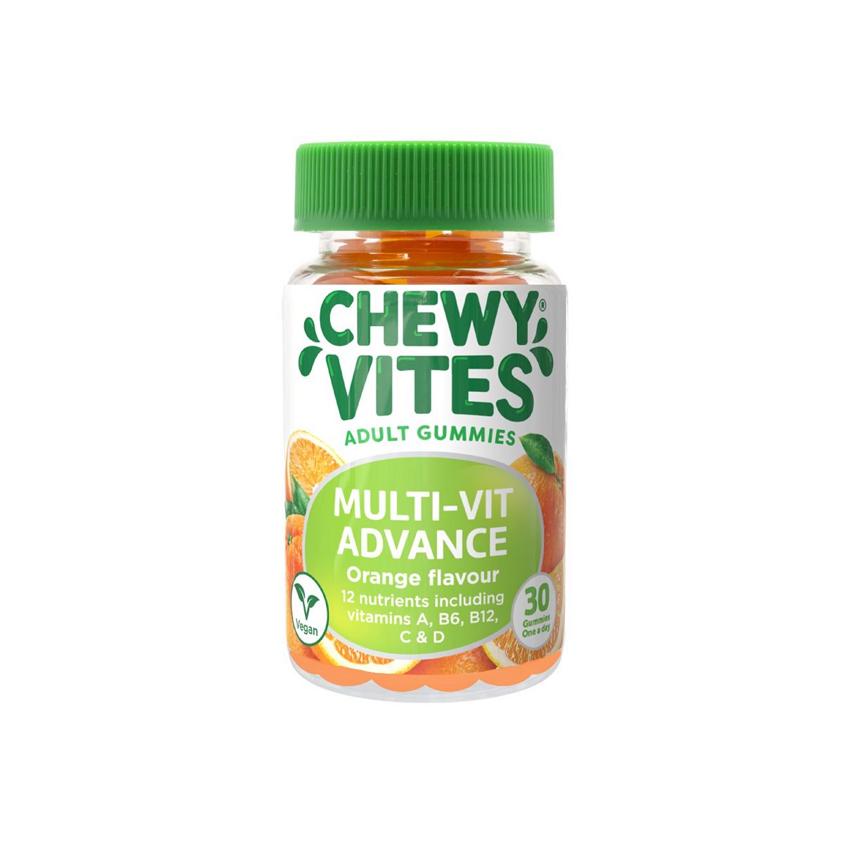 Chewy Vites Adults Multivit Advance Orange Gummies 30S