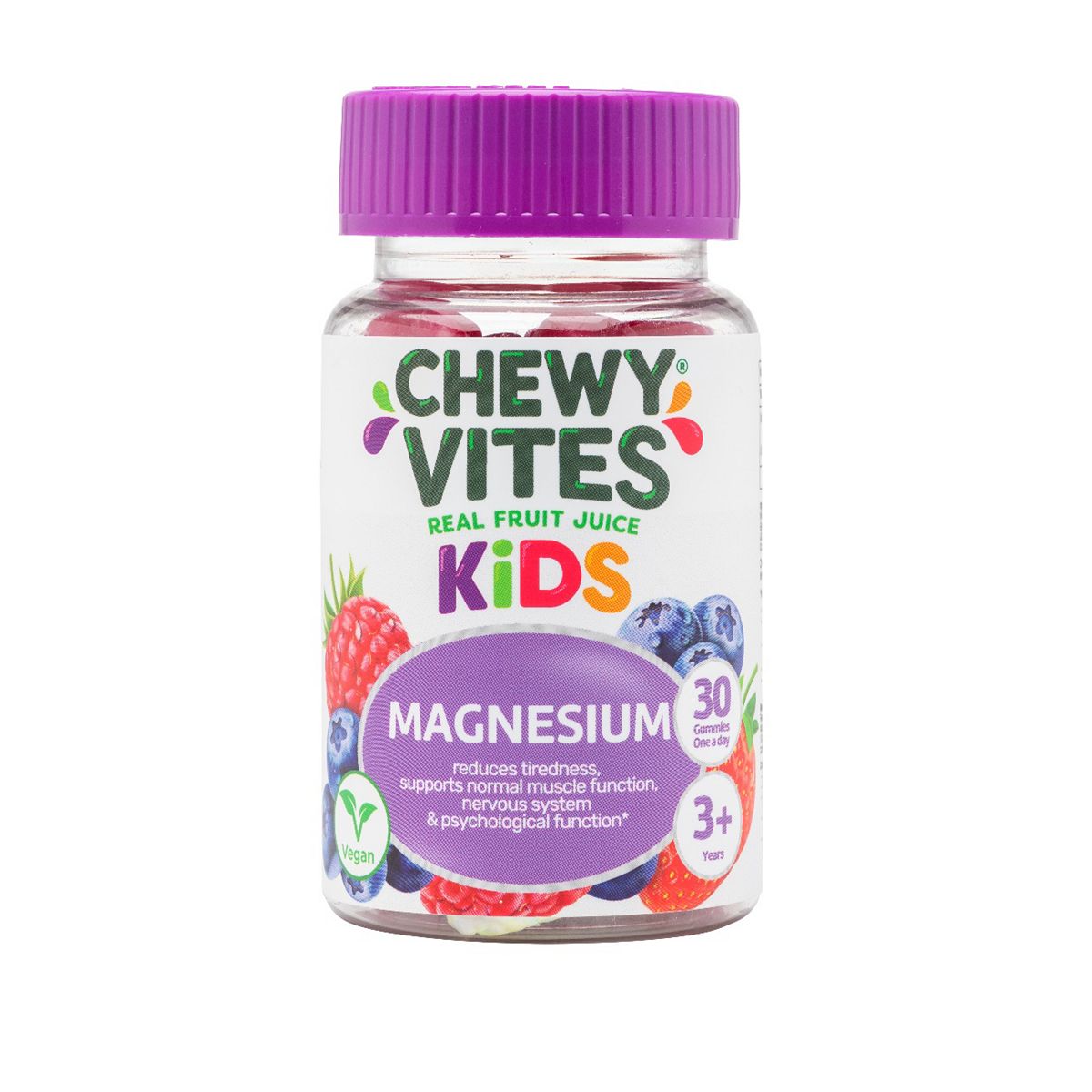 Chewy Vites Kids Magnesium Gummies 30S