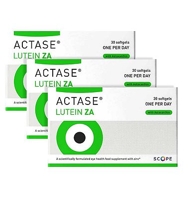 Actase Food Supplement 3 Pack Bundle