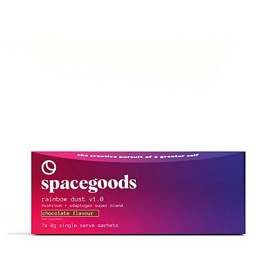 Click to view product details and reviews for Spacegoods Rainbow Dust Chocolate Mushroom Blend 8g X 7 Sachets.