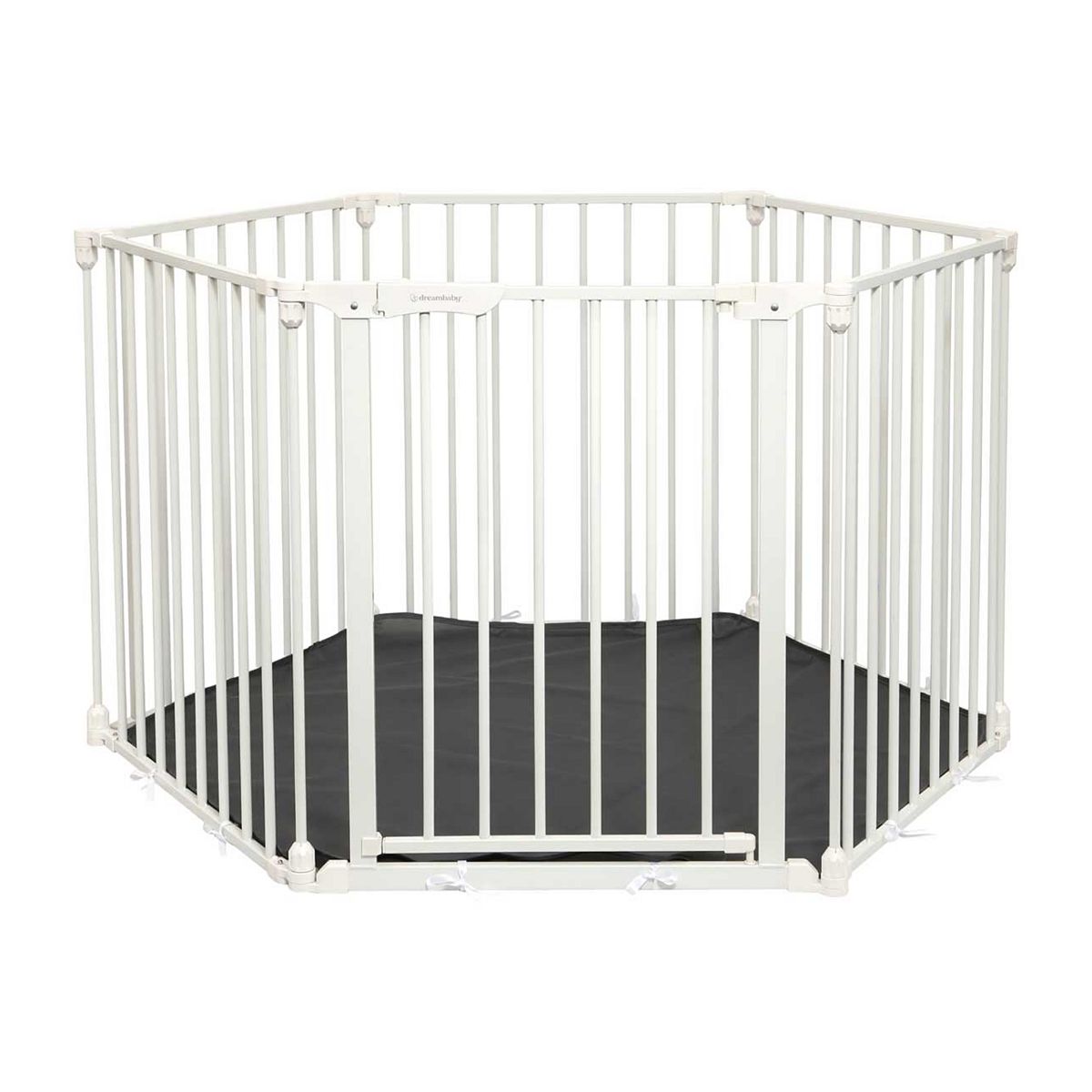 Dreambaby Discovery 3 In 1 Metal Playpen And Xxl Room Divider - White