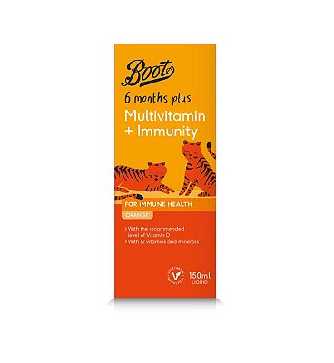 Click to view product details and reviews for Boots 6 Months Plus Multivitamin Immunity Liquid 150ml.