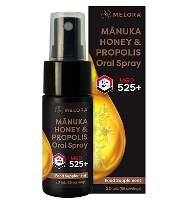 Melora Propolis Oral Spray High Strength 525Mgo 20Ml