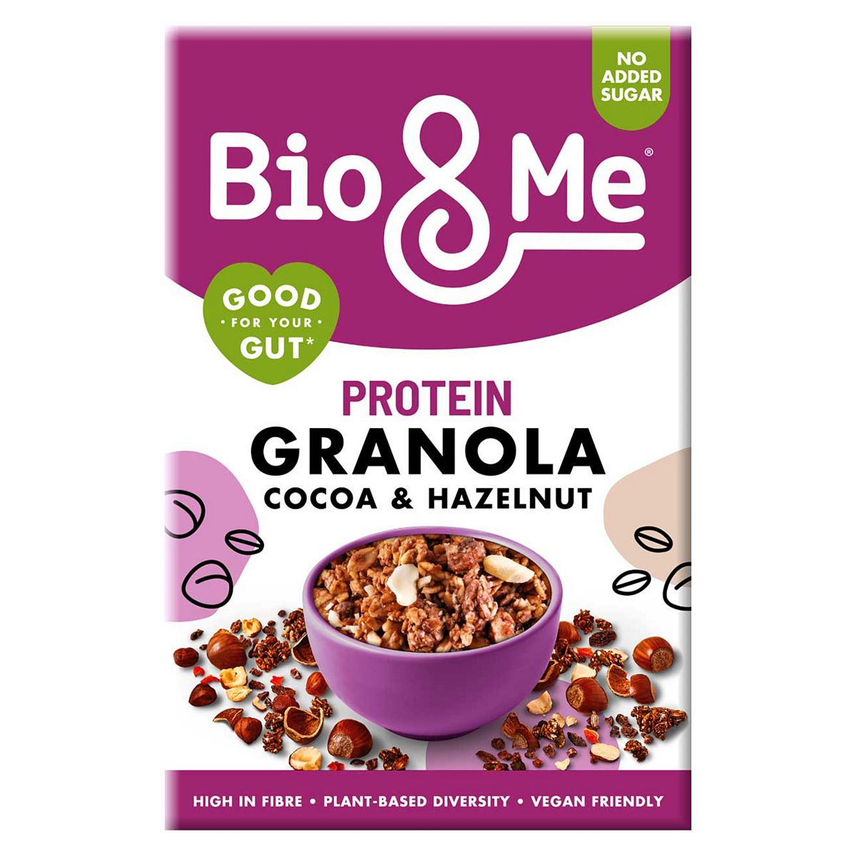 Bio&Me Cocoa & Hazelnut Protein Granola 360G
