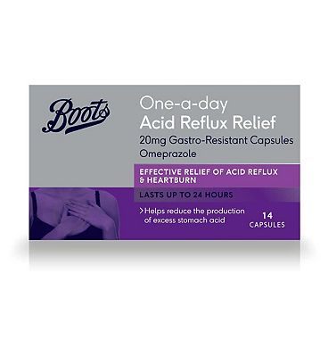 Click to view product details and reviews for Boots One A Day Acid Reflux Relief 20mg Gastro Resistant Capsules 14 Capsules.