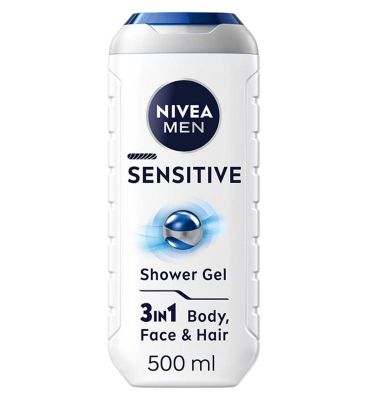 NIVEA Men Sensitive Shower Gel 500ml (4)