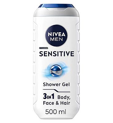 NIVEA Men Sensitive Shower Gel 500ml
