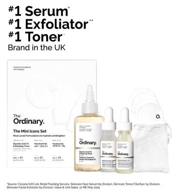 The Mini Icons Limited Edition Skincare Gift Set featuring Glycolic Acid (2)