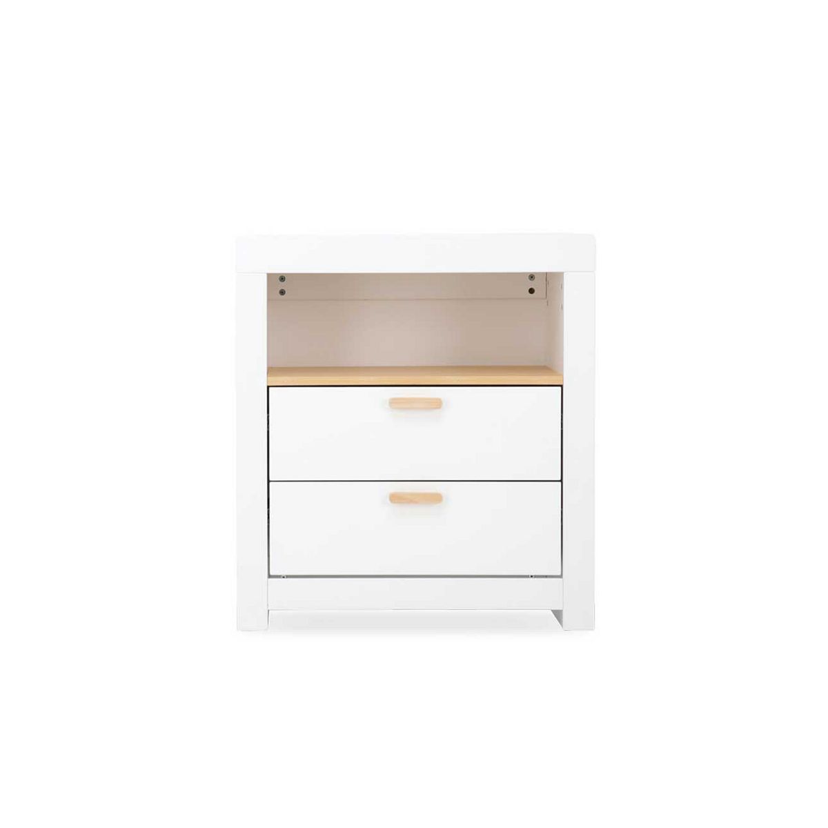 Cuddleco Nola Signature Dresser - White/Natural