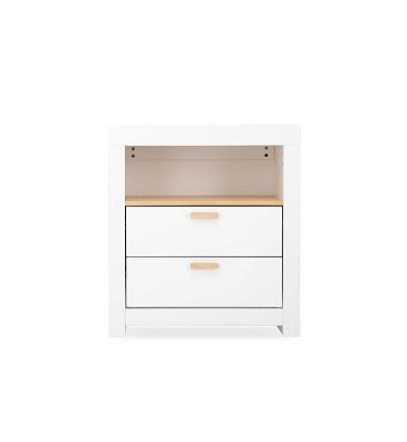 Cuddleco Nola Signature Dresser - White/Natural