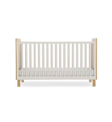Cuddleco Remi Cot Bed Oak Cashmere