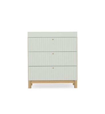 Cuddleco Remi Dresser Changer Oak Green