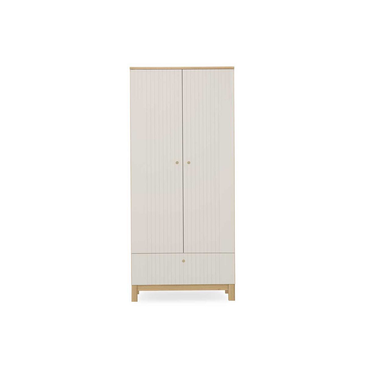 Cuddleco Remi Wardrobe Oak Cashmere