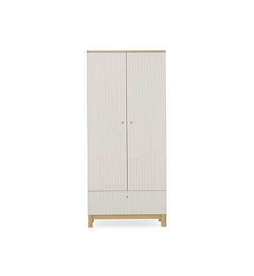 Cuddleco Remi Wardrobe Oak Cashmere