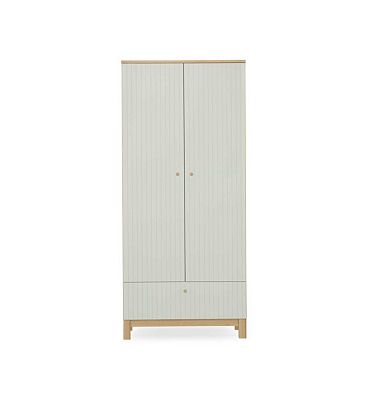 Cuddleco Remi Wardrobe Oak Green