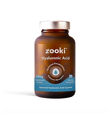 Click to view product details and reviews for Zooki Liposomal Hyaluronic Acid 200mg Capsules 30 Day Supply.