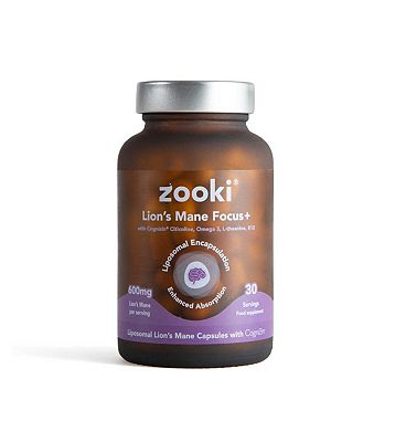 Click to view product details and reviews for Zooki Liposomal Lions Mane Mushroom 600mg Capsules 30 Day Supply.