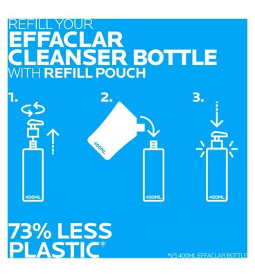 La Roche-Posay Effaclar Foaming Gel Cleanser Refill 400ml (3)