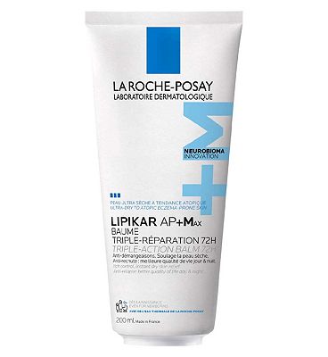 La Roche Posay La Roche-Posay Lipikar Balm Ap+Max Triple Action Balm For Ultra-Dry To Atopic Eczema -Prone Skin 200 Ml, 200ml