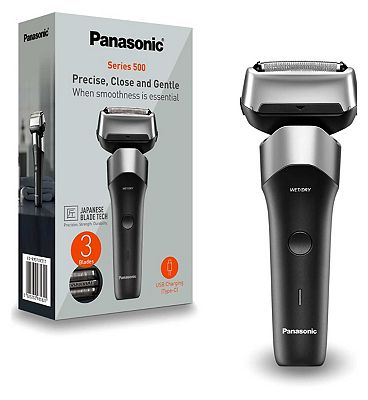 Click to view product details and reviews for Panasonic Es Rm3fx 3 Blade Electric Shaver.