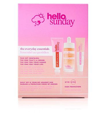 Hello Sunday SPF The Everyday Essentials Bestsellers Kit