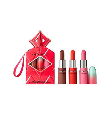 Click to view product details and reviews for Mac Wildest Gleams Mini Lustreglass Brights Set.