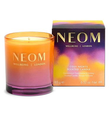 Click to view product details and reviews for Neom Wellbeing Cosy Nights 1 Wick Candle 185g.