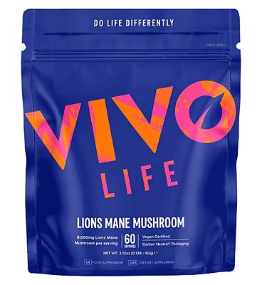 Click to view product details and reviews for Vivo Life Lions Mane Mushroom Powder 81 Extract 60g.