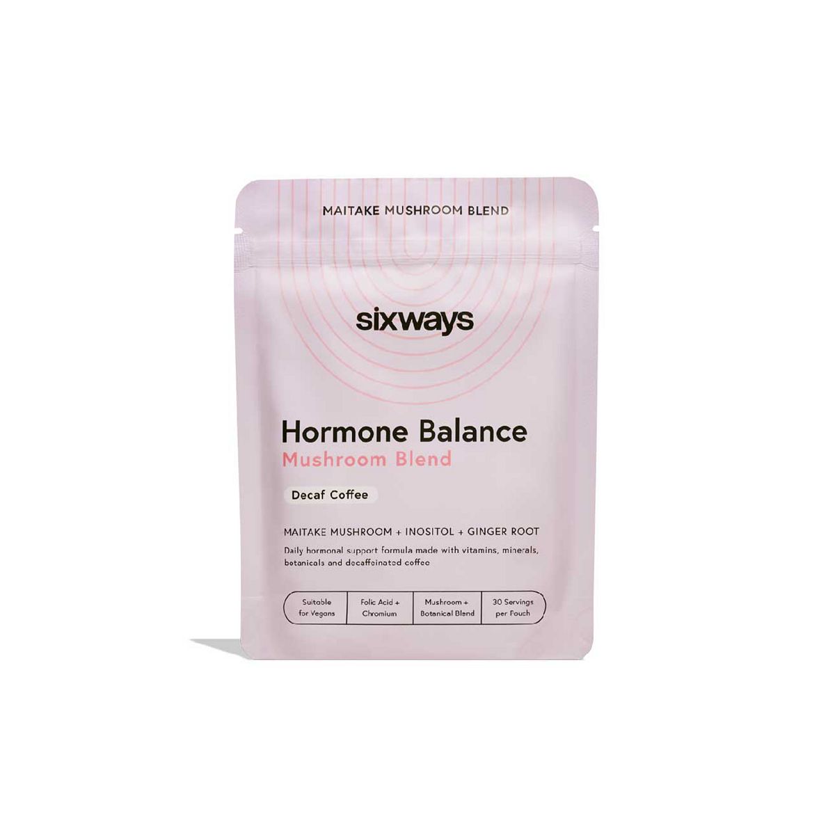 Sixways Hormone Balance Mushroom Blend Decaf Coffee Powder 150G