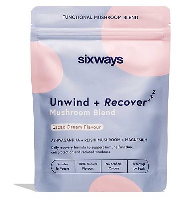 Click to view product details and reviews for Sixways Unwind And Recover Powder Cacao Dream Flavour 150g.