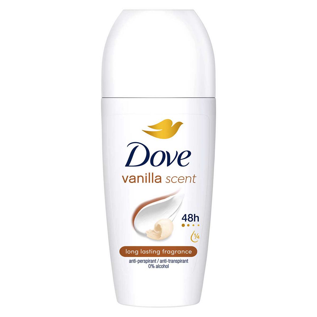Dove Vanilla 48Hr Anti-Perspirant Deodorant Roll On 50 Ml