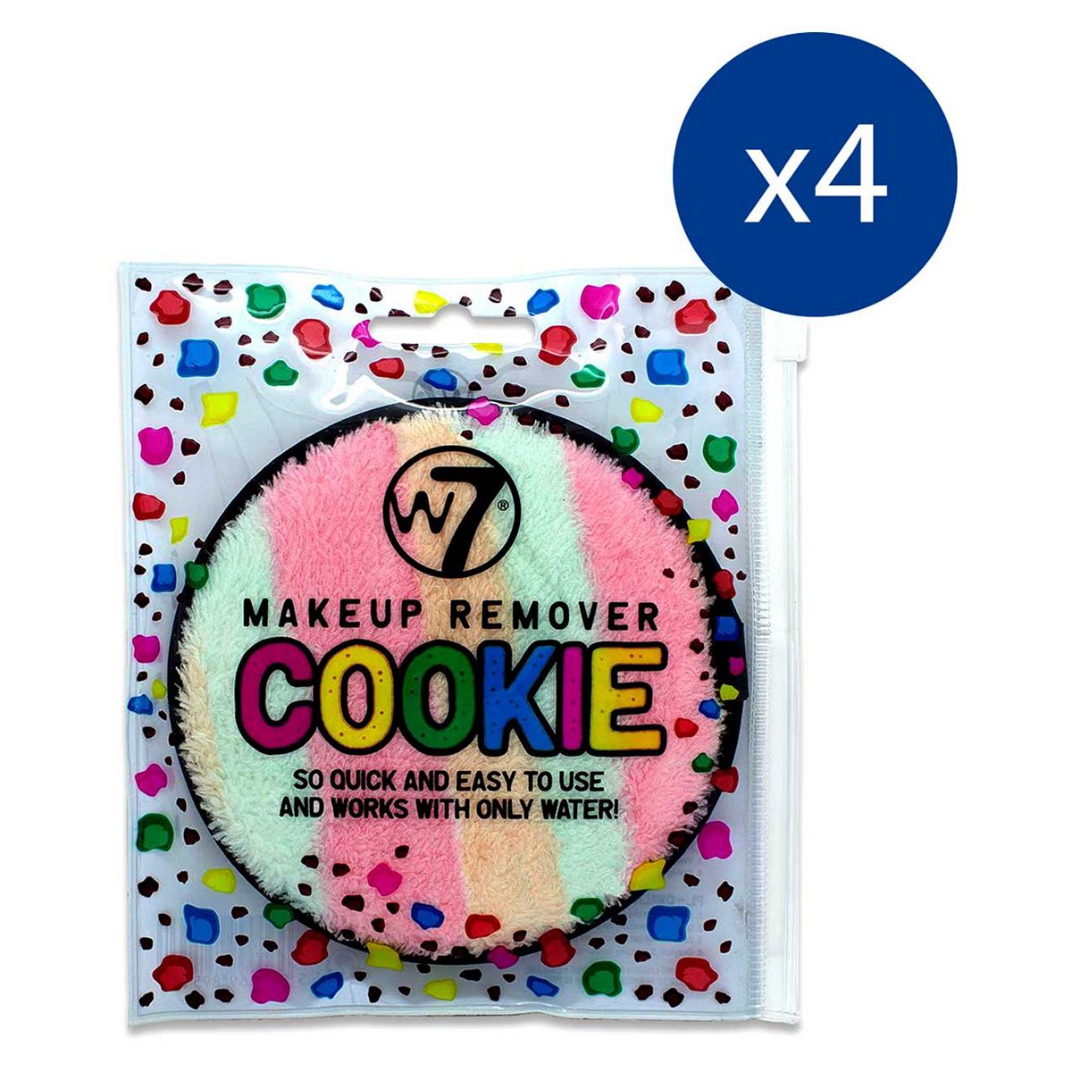 W7 Makeup Remover Cookie 4S Bundle