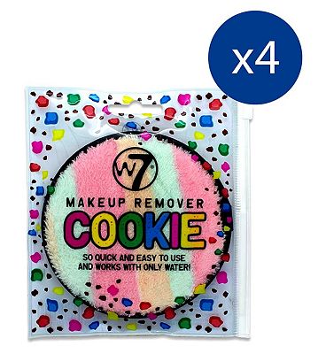 W7 Makeup Remover Cookie 4s Bundle