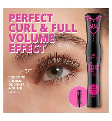 Essence lash princess curl & volume mascara 12ml (8)