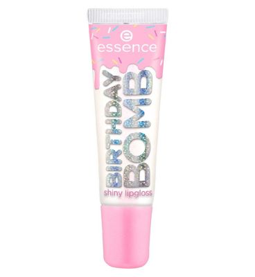 essence BIRTHDAY BOMB shiny lipgloss 01 Cake My Day! 10ml