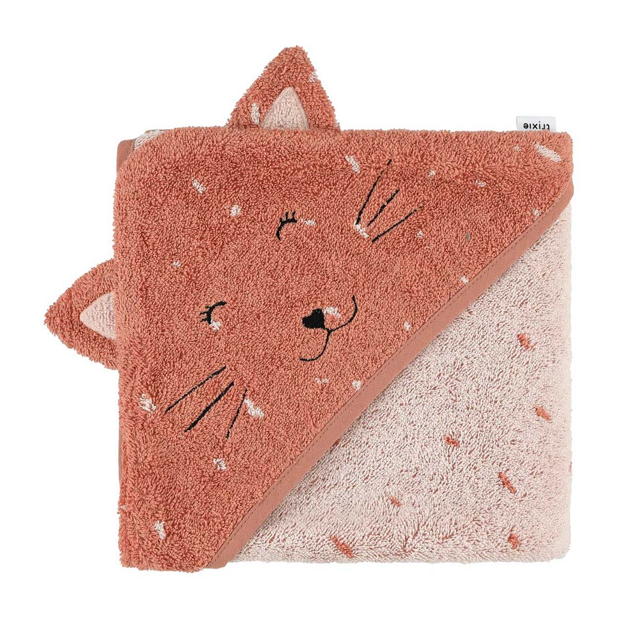 Trixie Hooded Towel 75X75cm Mrs Cat