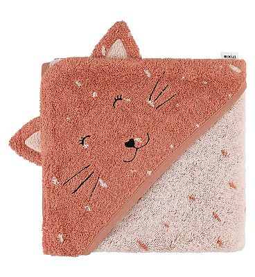Trixie Hooded Towel 75x75cm Mrs Cat