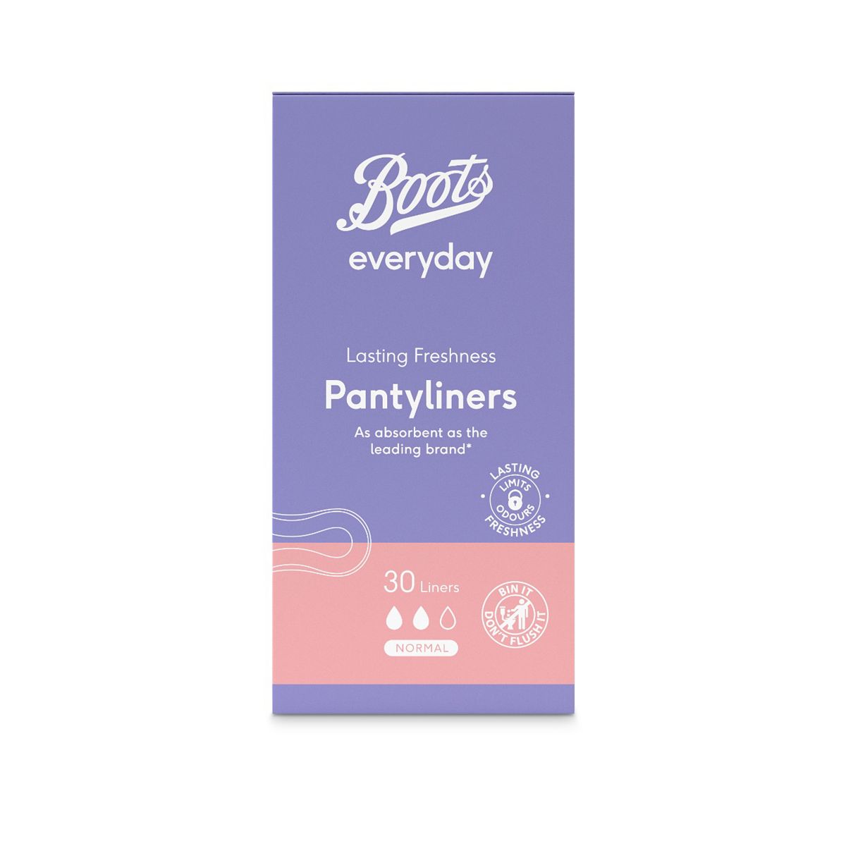 Boots Everyday Unwrapped Normal Liner 30S