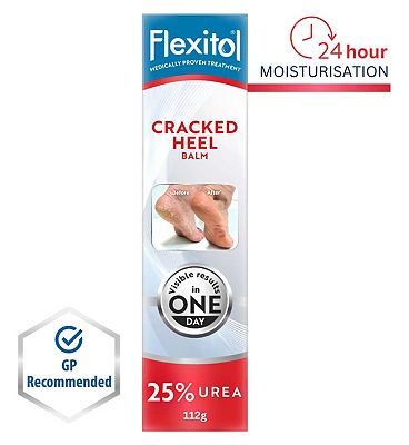 Click to view product details and reviews for Flexitol Cracked Heel Balm 112g.