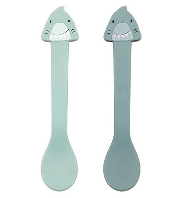 Trixie Shark Silicone Spoon Pack
