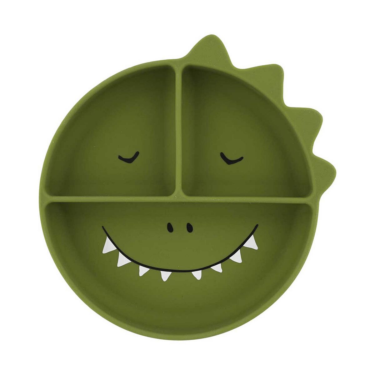 Trixie Silicone Divded Suction Plate Mr Dino