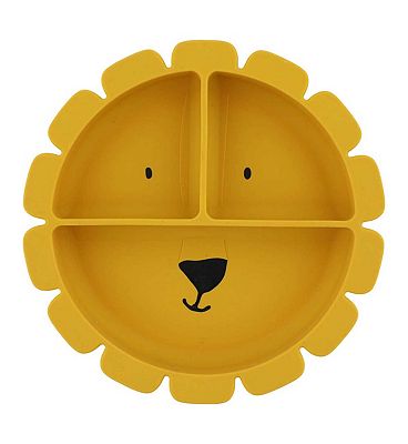 Trixie Silicone Divded Suction Plate Mr Lion