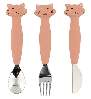 Trixie Silicone Cutlery Set  Mrs Cat
