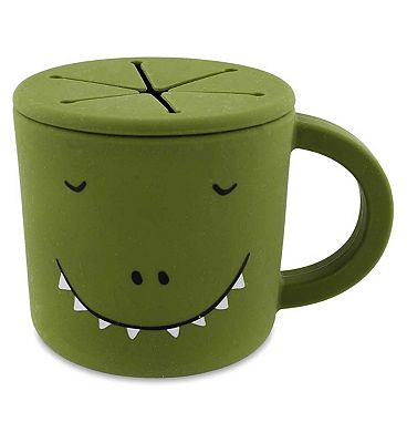 Trixie Silicone Snack Cup - Mr. Dino