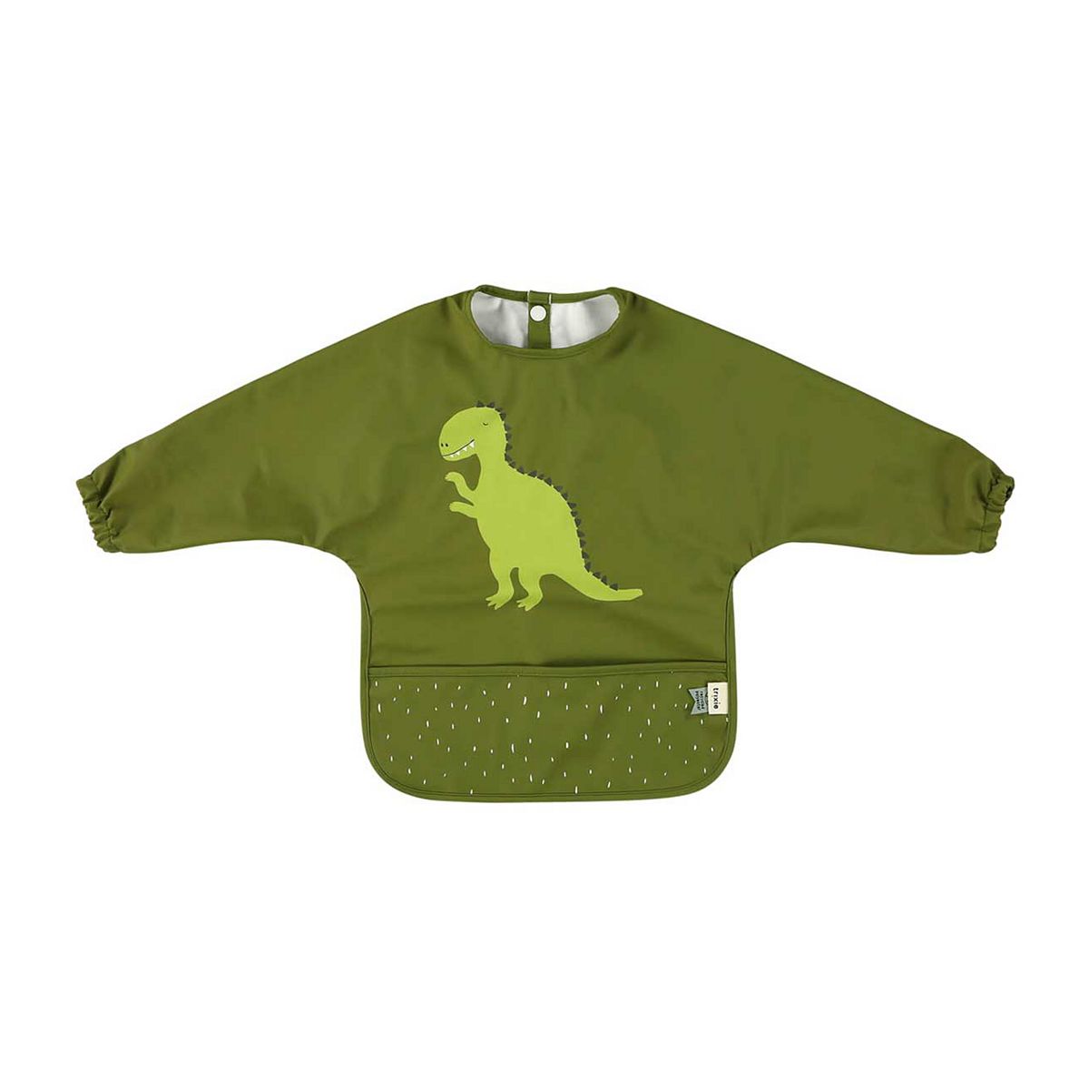 Trixie Waterproof Long Sleeve Bib Mr Dino