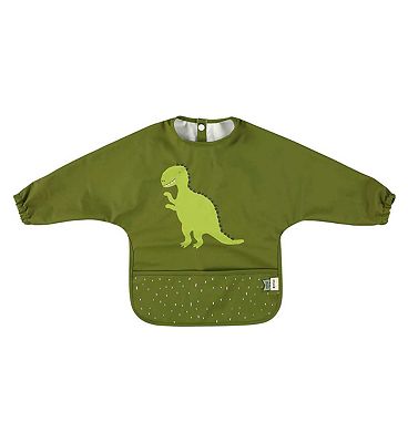 Trixie Waterproof Long Sleeve Bib Mr Dino