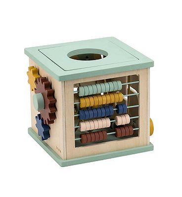 Trixie Wooden 5-in-1 Activity Cube